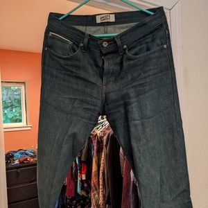 Naked and Famous men's jeans